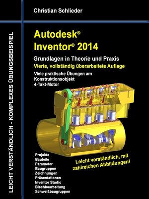 cover image of Autodesk Inventor 2014--Grundlagen in Theorie und Praxis